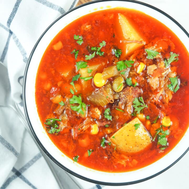 Traditional Southern Brunswick Stew Recipe Ole Blue Dog