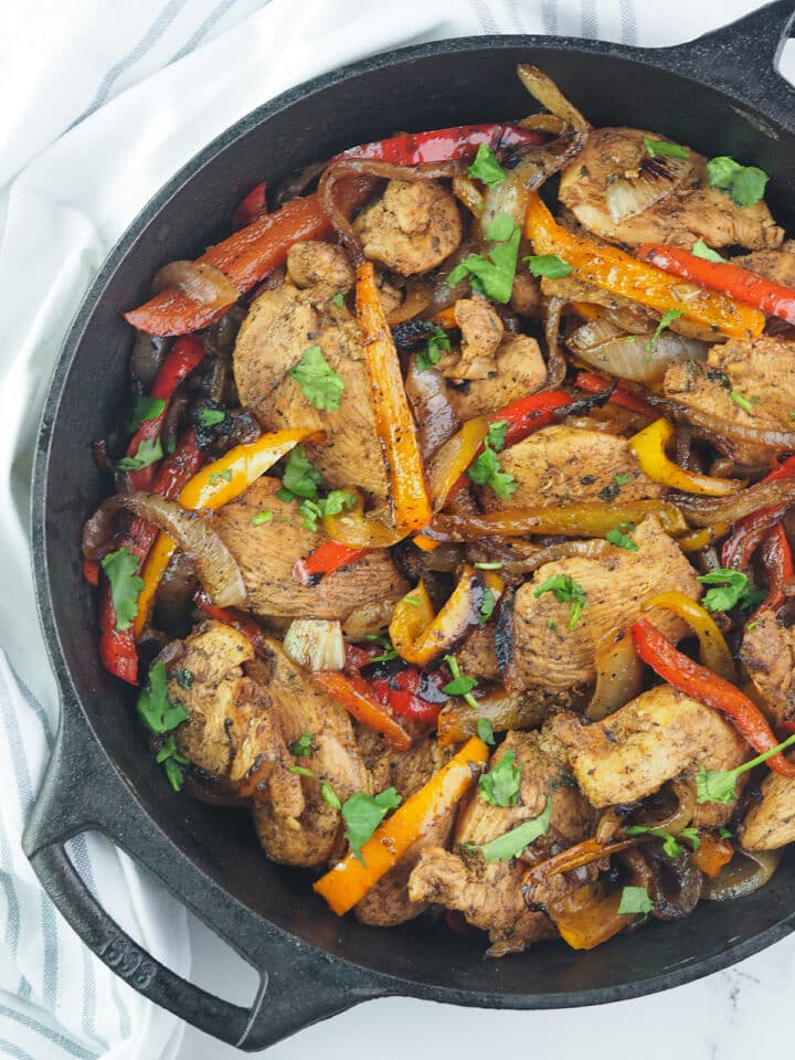 Blackstone Griddle Chicken Fajitas Ole Blue Dog