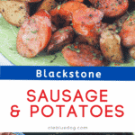 blackstone sausage and potatoes