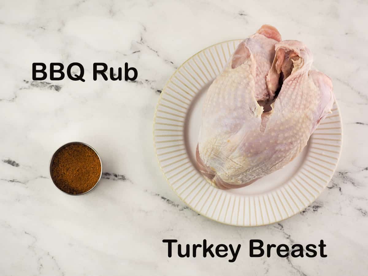 ingredients for smoked turkey breast