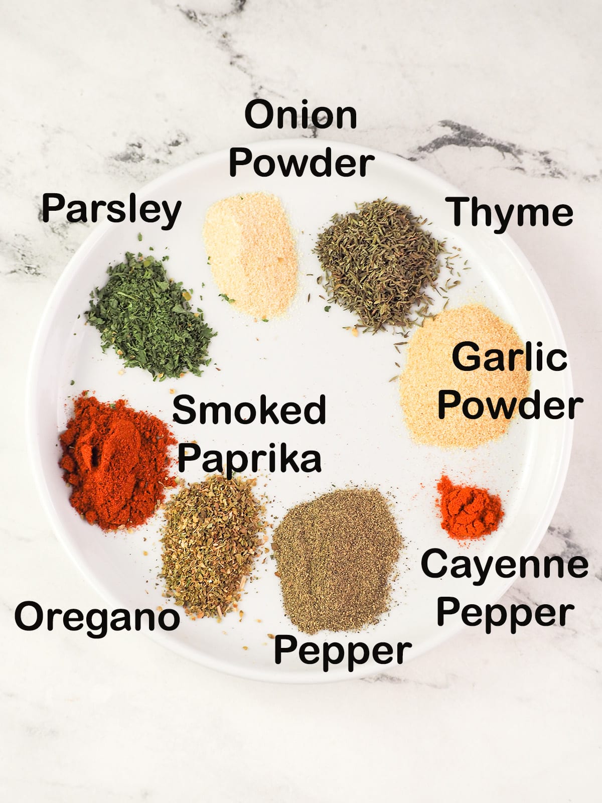 ingredients for dry rub