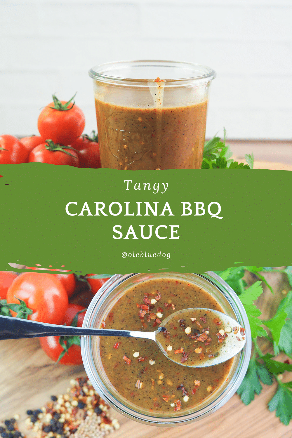 Tangy VinegarBased Carolina BBQ Sauce Ole Blue Dog